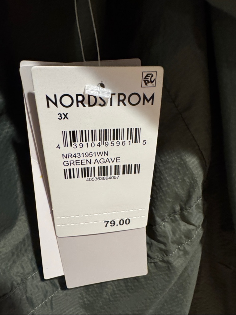 Zella Olive Drawstring Hooded Utility Jacket - Picture 7 of 7
